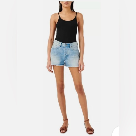 7 For All Mankind Monroe jean shorts - Picture 6 of 7
